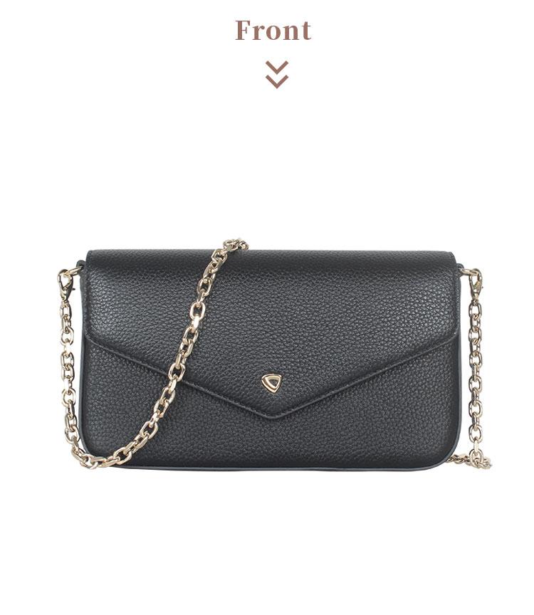 Elegance Meets Versatility with Black Leather Bag