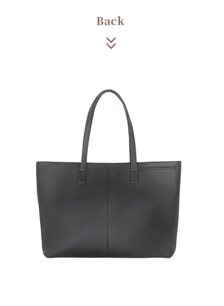 Classic Black Tote Bag: Timeless Elegance Meets Functionality