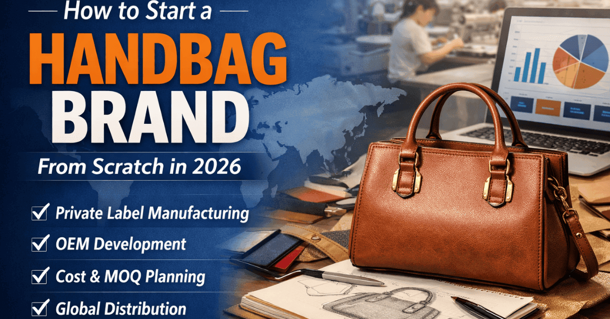How to Start a Handbag Brand from Scratch in 2026