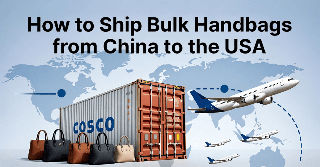 How to Ship Bulk Handbags from China to the USA