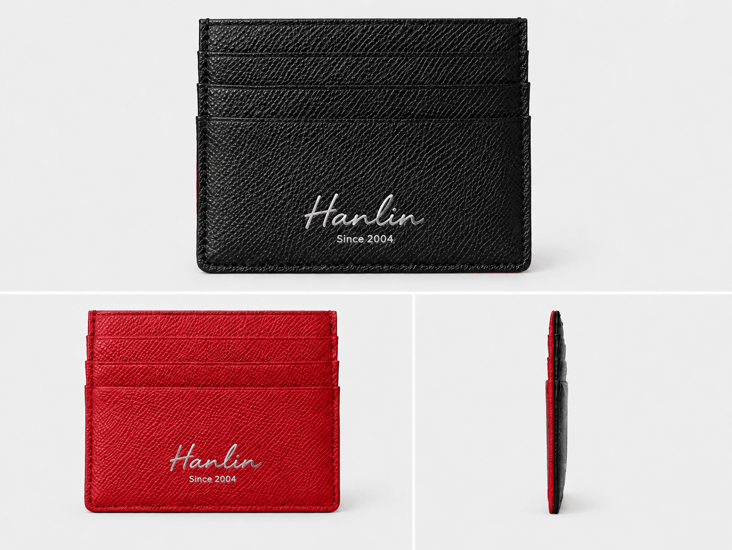 Slim Leather Card Holder: Elegant and Functional Design
