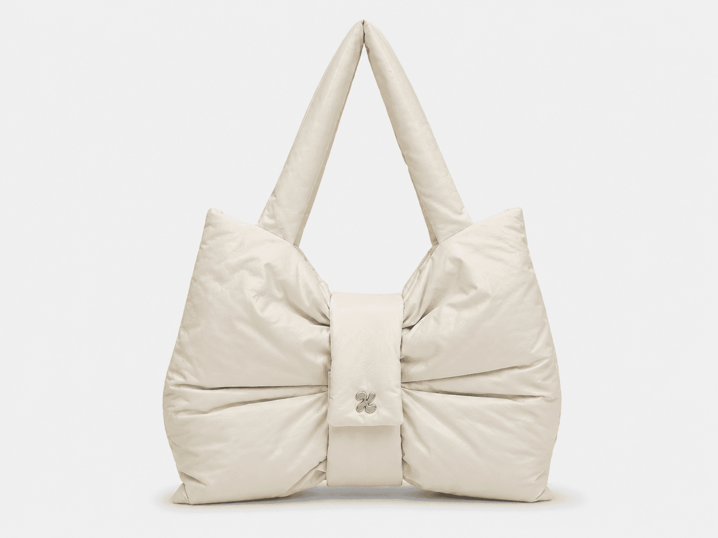 Puffy Bow Tote Bag for Fashion Retail and Custom OEM